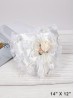 Heart Shaped Design Wedding Cushion Cover & Filler